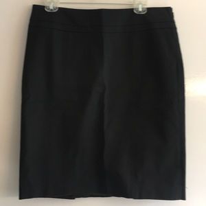 Black pencil skirt